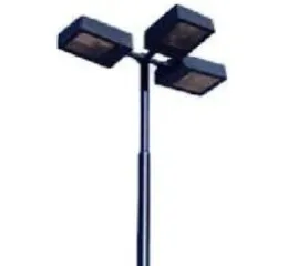 Poste Pétala Retangular Triplo LED