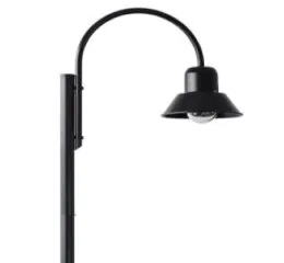 Poste Curvo Chapéu Simples