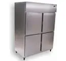 Freezer e refrigerador vertical - porta bipartida