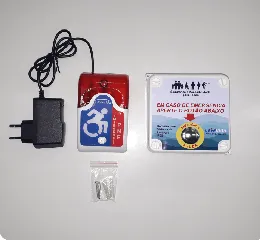 Alarme PCD / PNE audiovisual sem fio – Slim à prova d’água