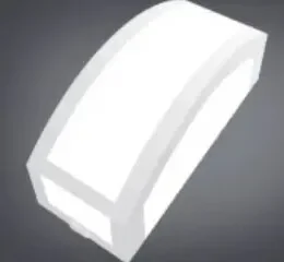 Arandela Bolt Meia Face Grande