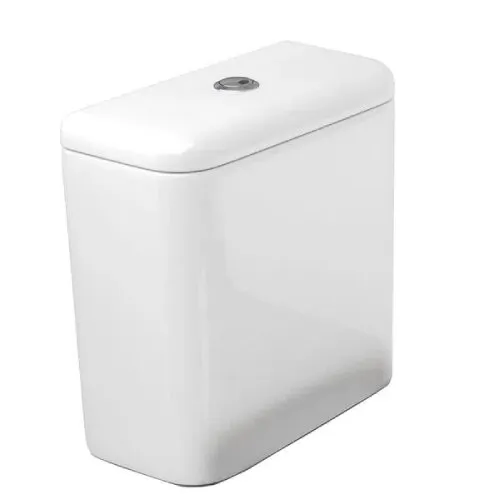 Caixa Acoplada com Acionamento Duo Piano Polo- Quadra Branco