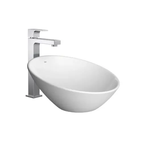 Cuba de Apoio Meia Lua 390 mm Branco