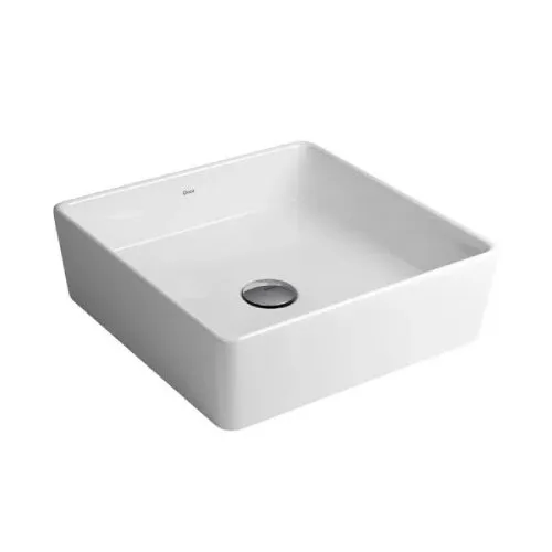 Cuba de Apoio Quadrado 350 mm Branco