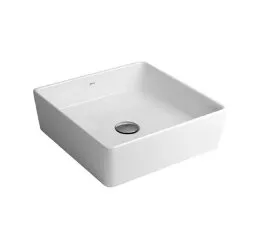 Cuba de Apoio Quadrado 350 mm Branco