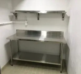 Bancada com Cuba em Aço Inox