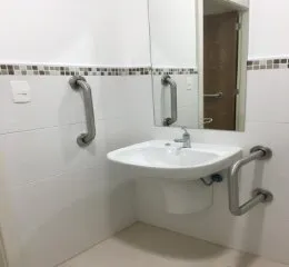 Barras de Apoio em Aço Inox