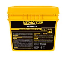 Vedacit Pro Vedapren Manta Líquida Acrílica Fast