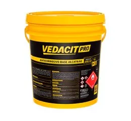 Vedacit Pro Anticorrosivo Base Alcatrão