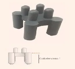 Espaçador Cadeirinha CPP