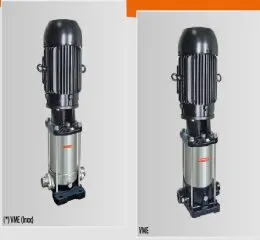 Motobombas Centrífugas Multiestágios de Aço Inox - VME 