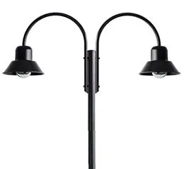 Poste Curvo Duplo Chapéu Dalila