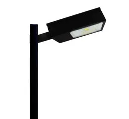 Poste Decorativo Caixa Retangular LED Slim 50 W
