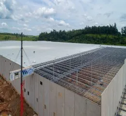 Telhas Zipadas Planas e Curvas