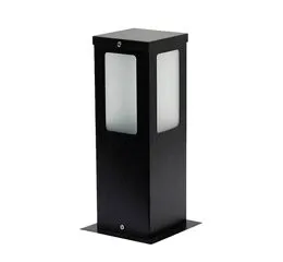 Balizador Quadrado Jardim Alumínio LED