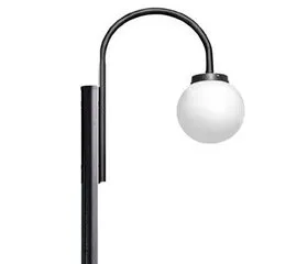 Poste Globo Externo Curvo