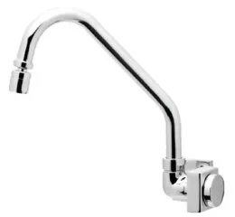 Torneira Cozinha Parede Bica Móvel com Arejador Articulável - Linha Quatrillo