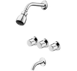 Misturador Ducha com Desviador para Banheira – Linha Triton 