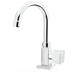 Torneira Lavatório Mesa Bica Móvel com Arejador – Linha Square