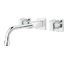 Misturador Lavatório Parede com Arejador - Linha Lotty