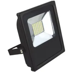Refletor LED 30 W Preto SMD 