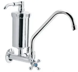 Torneira Cozinha Parede Bica Móvel com Filtro – Linha Malta