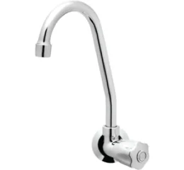 Torneira Cozinha Parede Bica Móvel com Arejador – Linha Junior C50