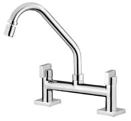 Misturador Cozinha Mesa Bica Móvel com Arejador Articulável – Linha Lotty 