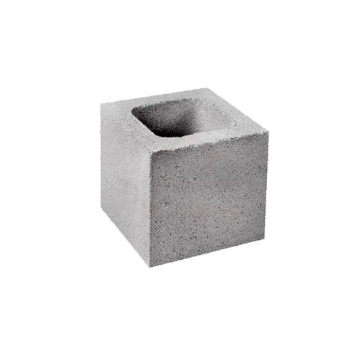 Meio Bloco de Concreto 