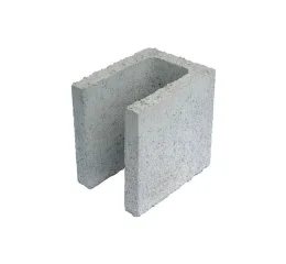 Meia Caneleta de Concreto 