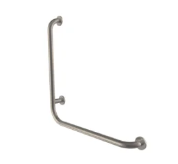 Barra de Apoio de Parede em L Inox