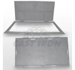 Tampão Para Calçada R-2 Articulado / Chaveado