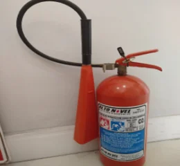 Extintor com CO²  Classe BC