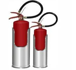 Suporte Torre Inox para Extintor 