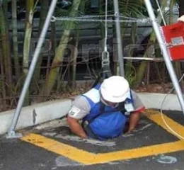 Resgatador de operário em lugares confinados