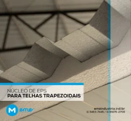 Núcleo de EPS para Telhas