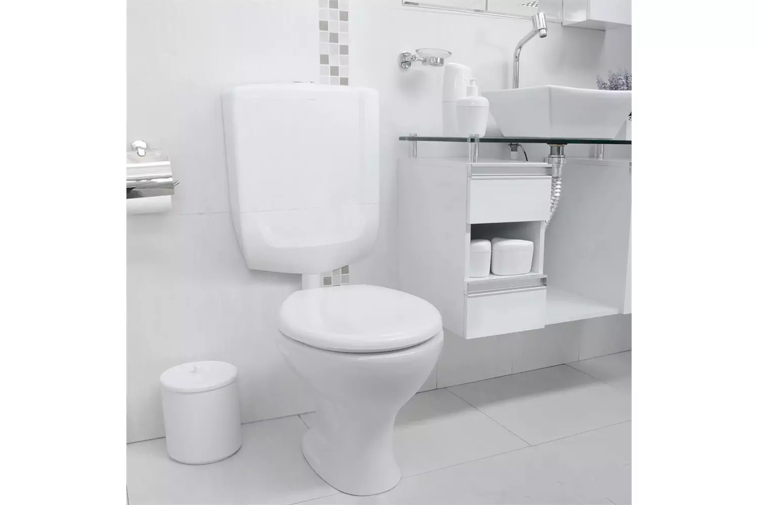 Caixa de Descarga para Bacia Sanitária Baixa Astra