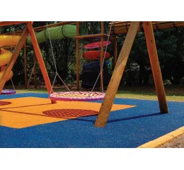 Piso Emborrachado Contínuo