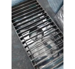 Grelha Barra Chata Inox