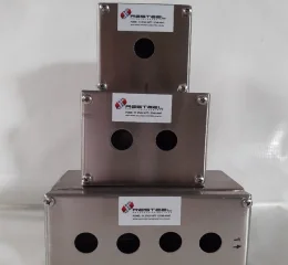 Botoeira em Aço Inox com Furos Personalizados