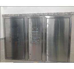 Caixa/Painel em Aço Inox de Embutir