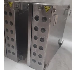 Caixa/Painel em Aço Inox com Furações Personalizadas