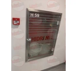 Porta Inox Hidrante