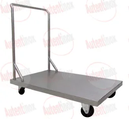 Carrinho Plataforma Inox 
