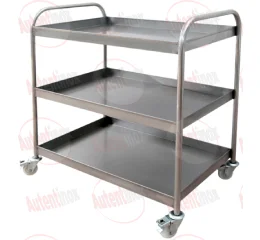 Carrinho Hospitalar Inox 
