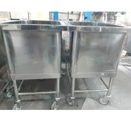 Carrinho Detrito Inox