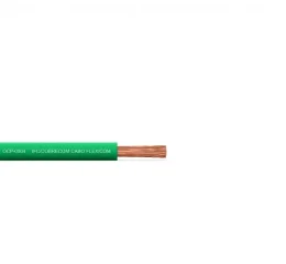 Cabo de Energia 750v 6mm² Flexicom Antichama com 100 Metros Verde Cobrecom