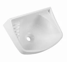Lavatório Médio Plástico Branco 4,8 L Astra