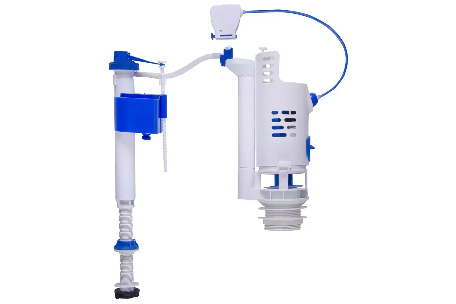 Kit de Mecanismo Universal com Duplo Acionamento Completo Branco Astra