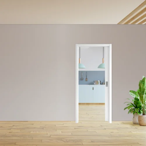 Kit Porta Pronta de Correr para Embutir